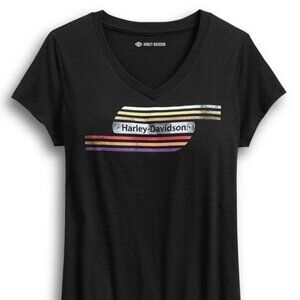 Harley-Davidson® Official Women's Retro Tank Stripe Tee XL - 99084-18VW